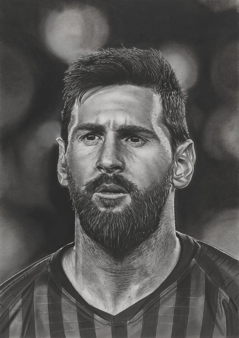 Messi Portrait